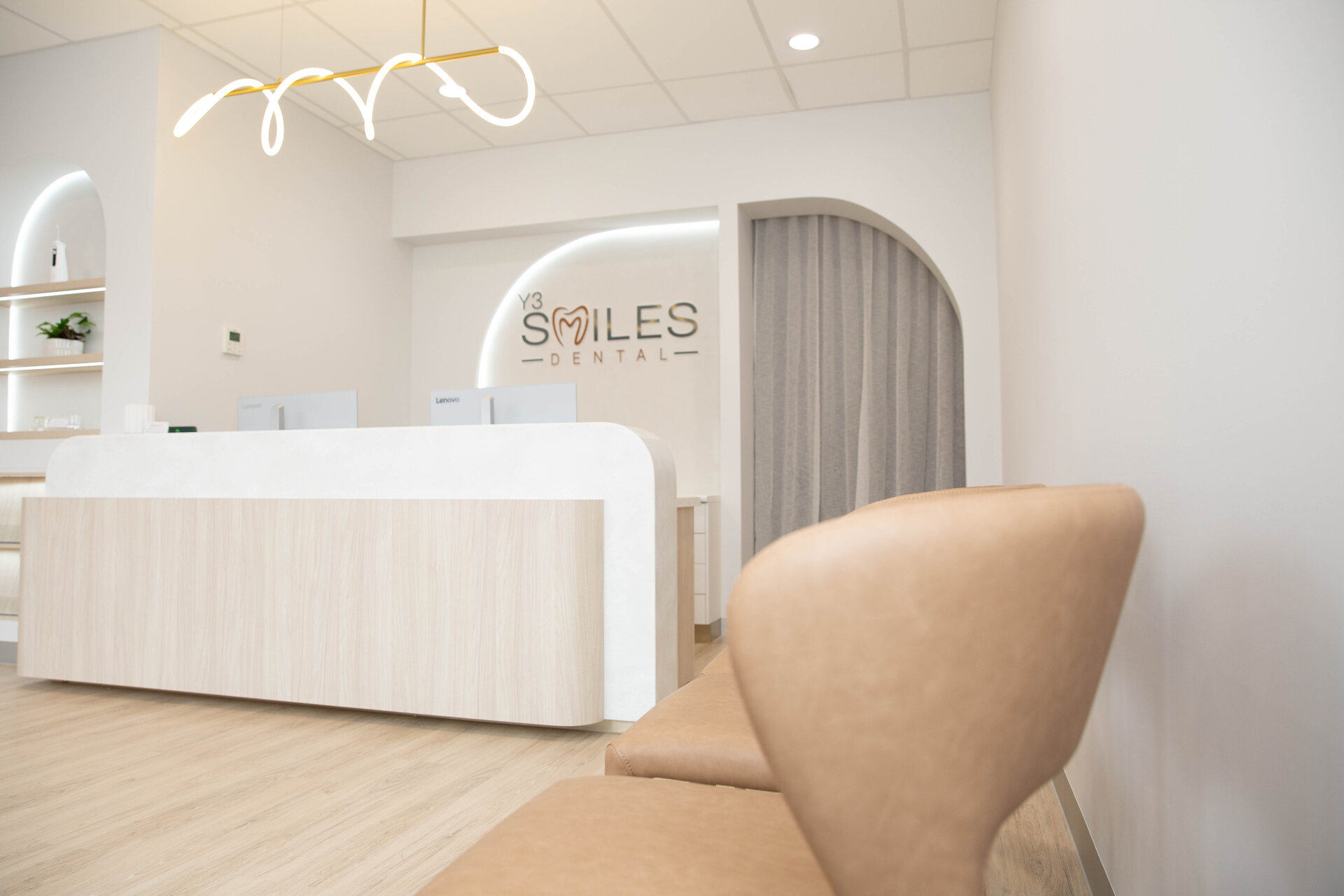 Clinic interior - welcoming modern family dental environment